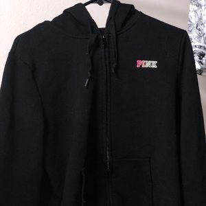 Pink Zip up Hoodie